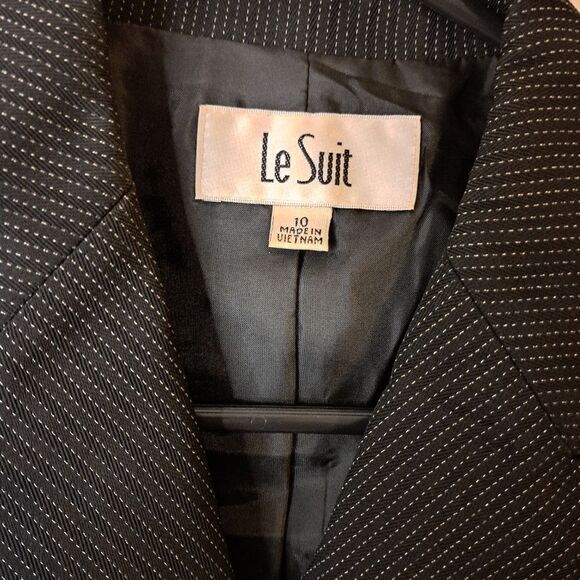 Le Suit lined blazer suit jacket size 10 - Picture 2 of 6